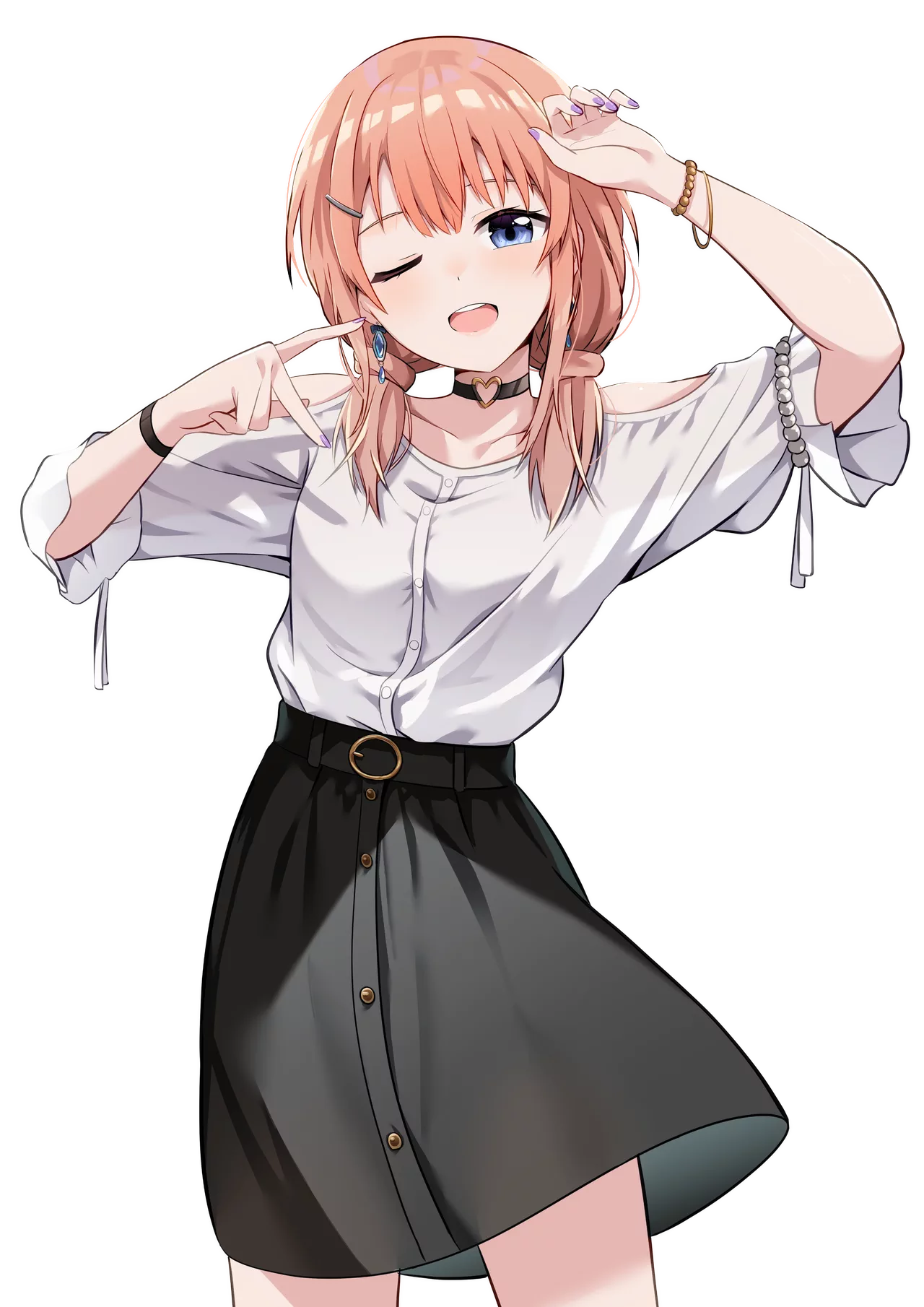 岡崎由乃の立ち絵